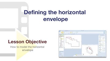 Edificius Tutorial - Drawing the Horizontal Envelope - ACCA Software