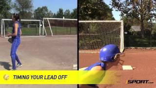 Base Running in Softball: How to Take a Lead Off