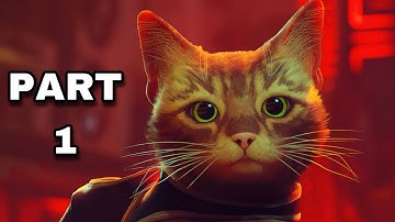 Stray Walkthrough Gameplay Part 1 - INTRO (Full Game)