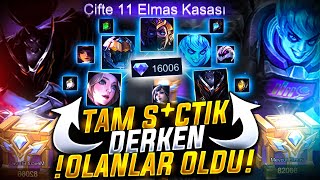 Çi̇fte 11 Elmas Kasasina Varimizi Yoğumuzu Bastik Neler Kazandik Neler? Mobile Legends