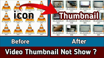 How to Fix Video & Image Thumbnail not showing in computer windows 10, 8, 7 & Vista