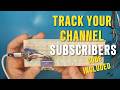 Youtube Channel Subscriber Counter With ESP32