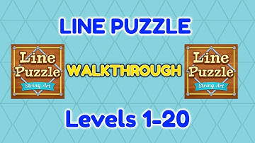 LINE PUZZLE: LEVELS 1-20 COMPLETE WALKTHROUGH