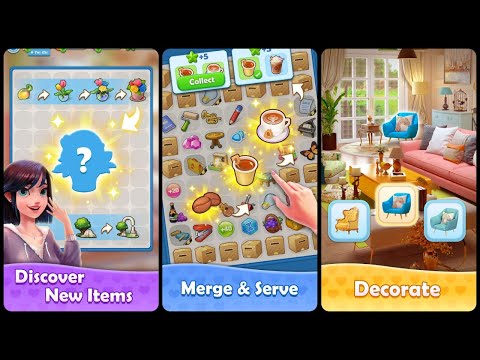 merge-decor-:-home-design-gameplay-video-for-android-mobile