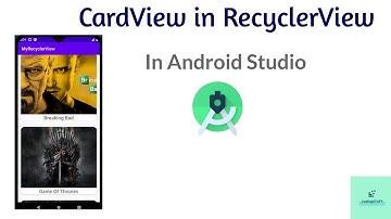 Lecture 27 : How To Use CardView in Recyclerview