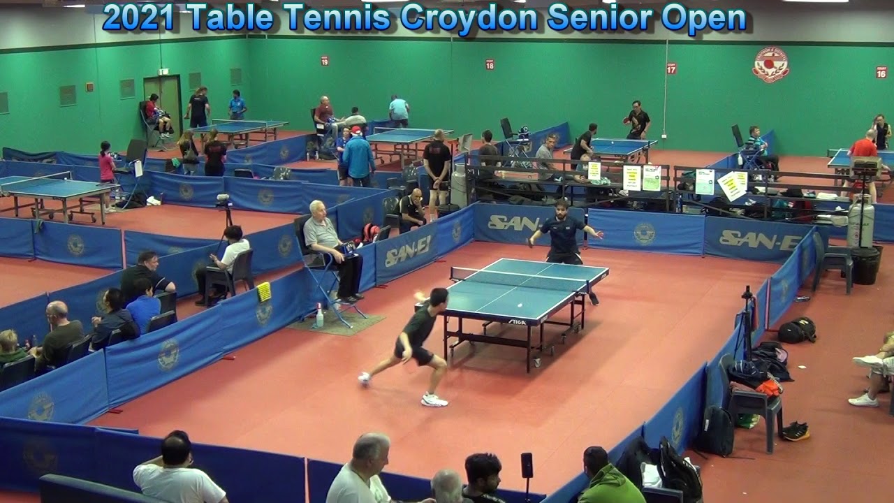 2021 Table Tennis Croydon Senior Open Sanish Ambekar vs Finn Luu YouTube