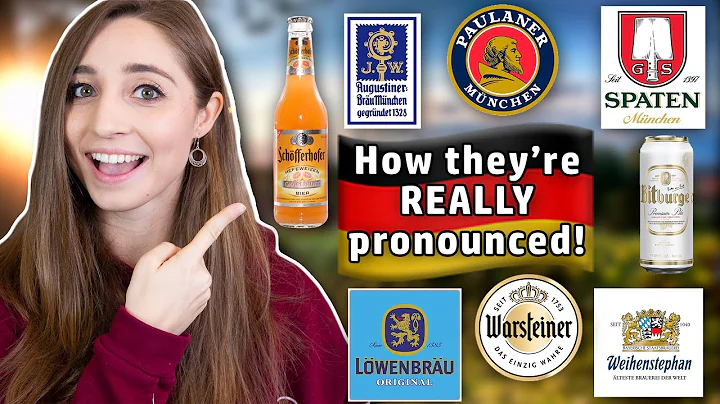 Famous German beer brands pronounced CORRECTLY | F...