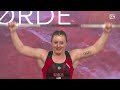 Olivia Reeves' Incredible 123kg/271lb World Record Snatch