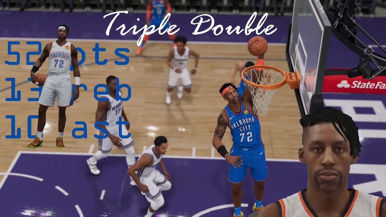 Marcelo Wesleys gets his first Triple Double - NBA Live 19
