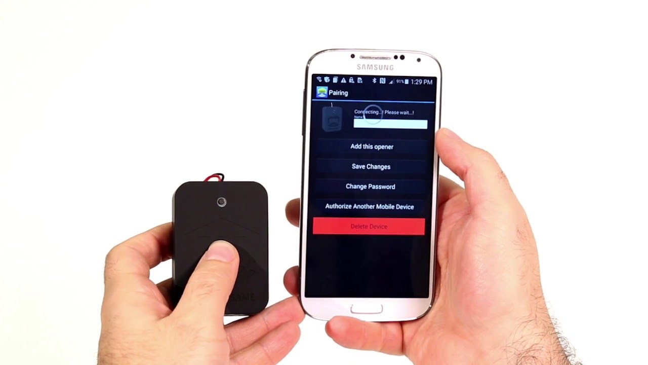 Universal Phone Smartphone Remote Garage Door Opener App
