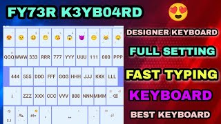 FB FYTER KEYBOARD 2022 || FAST TYPING KEYBOARD 2022 || CAPITAL KEYBOARD || FYTER KEYBOARD 2022 screenshot 5