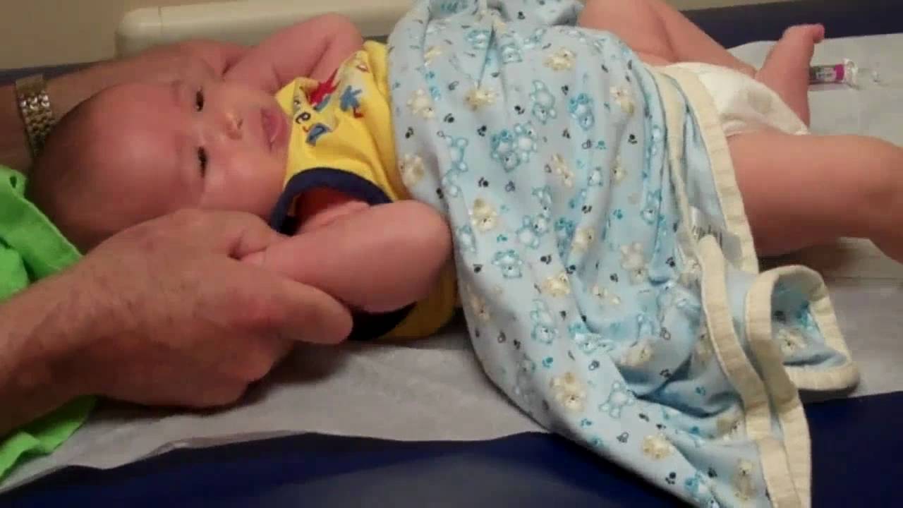 Baby Trey's  2nd month doctor's visit and vaccinations