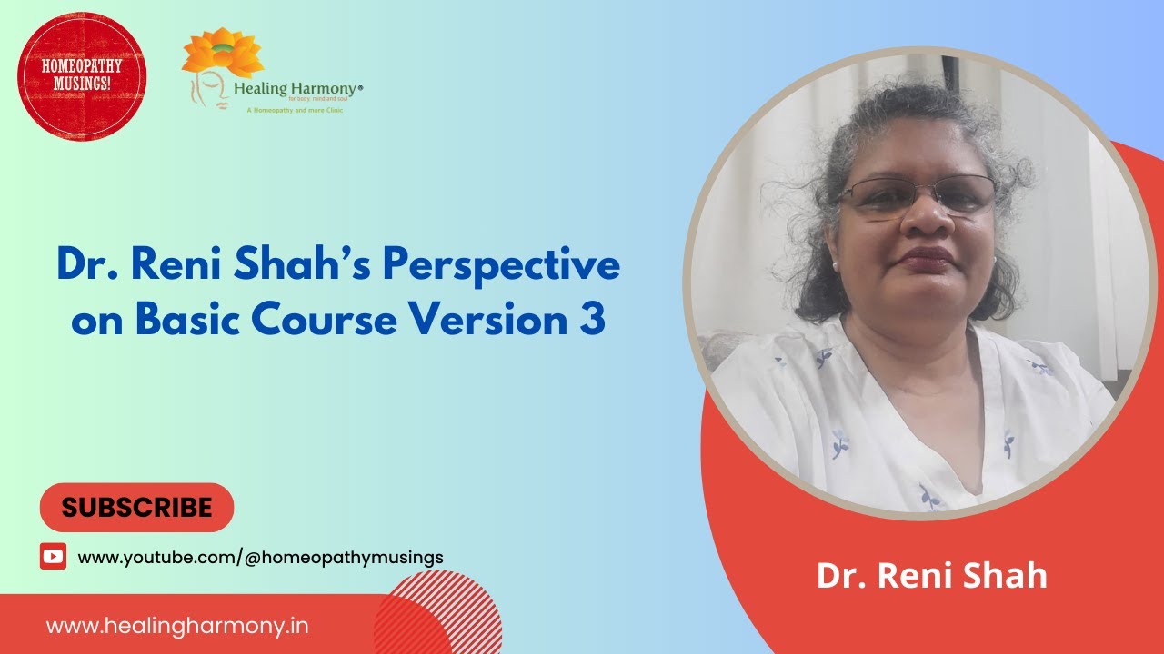 Dr Reni' perspective on Basic Course Ver. 3 - YouTube