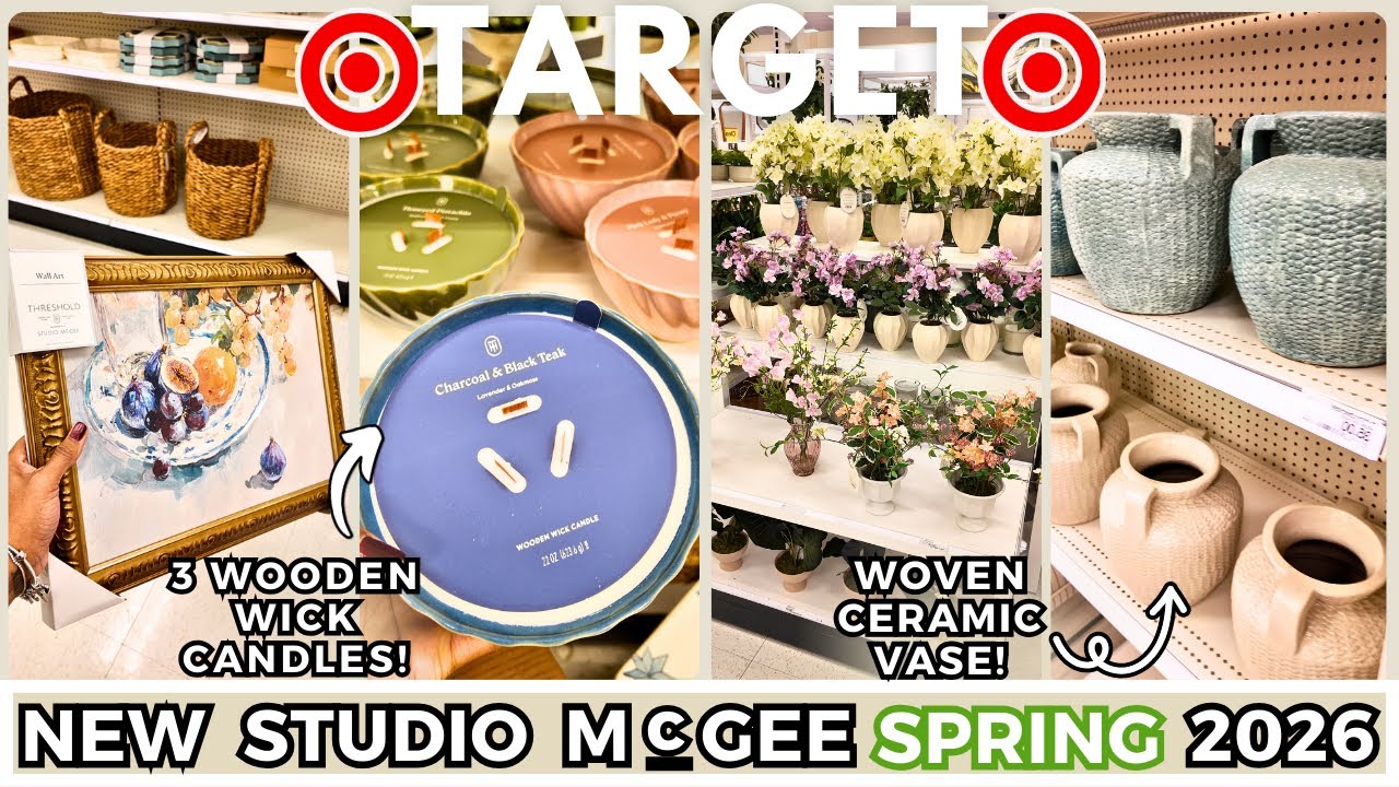 Новая коллекция товаров для дома Target Studio McGee весна 2026 🌸 | Доступные товары премиум-клас...