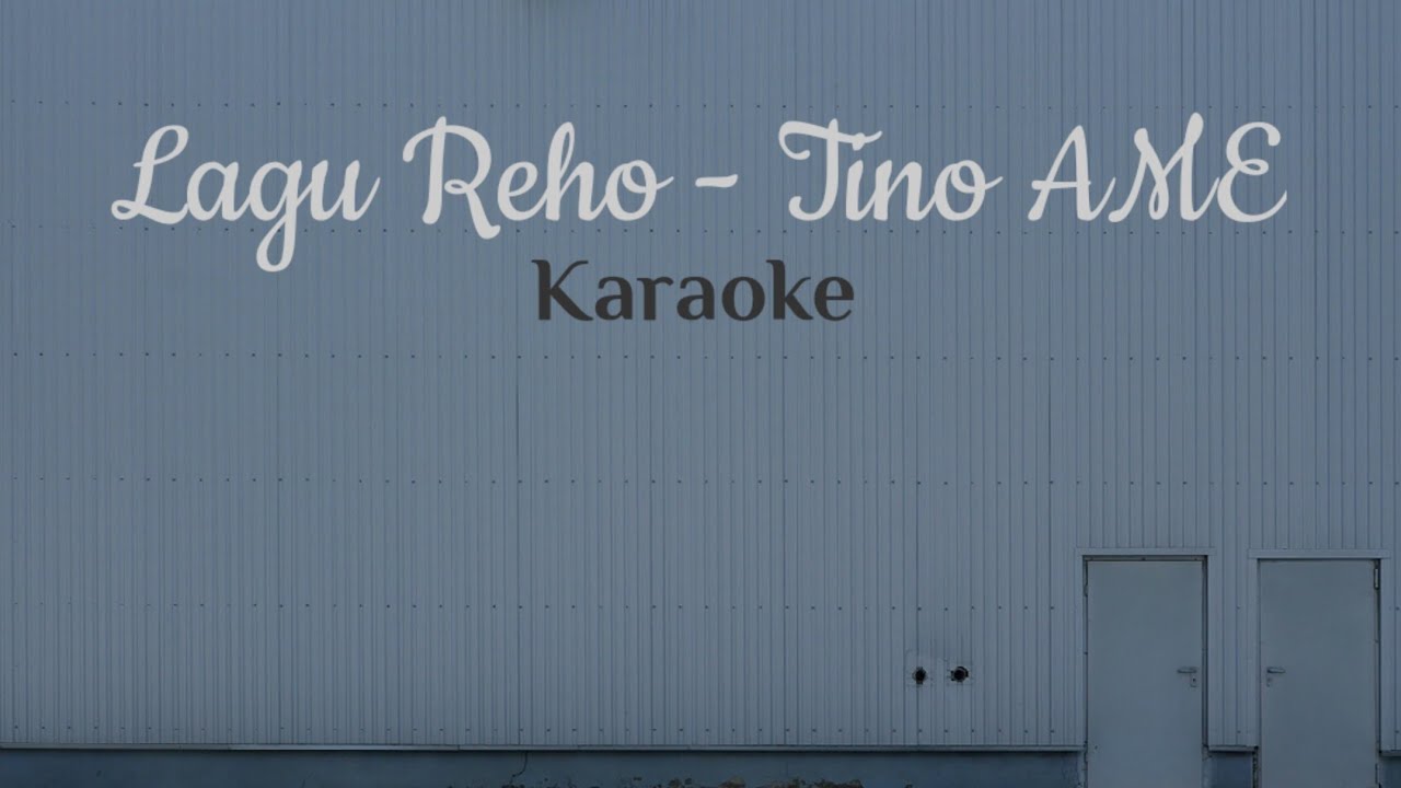 Download Lagu Dayak Tino Ame Reho