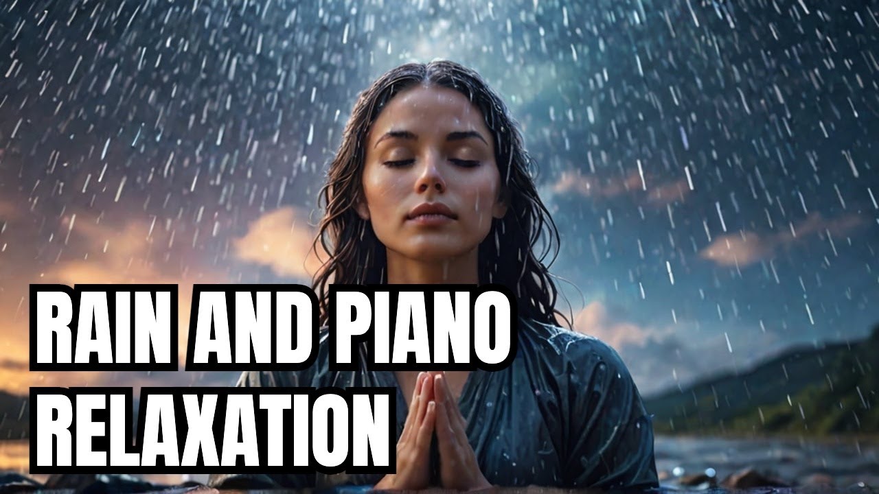 Rain and piano relaxation preview