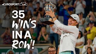 Incredible Iga Swiatek Takes 35th Win And 2nd Grand Slam! | Relive Roland-Garros 2022 | Eurosport