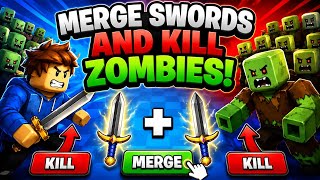 WE UNLOCKED THE ULTIMATE GOD SWORD! ⚔️🧟 Merge Swords And Kill Zombies! screenshot 4
