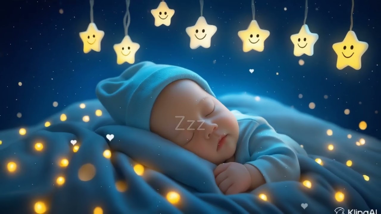 Baby Night Harmony ❤️✨ Instant Sleep 🌛 Mozart Brahms 3 Minute Calm 😴