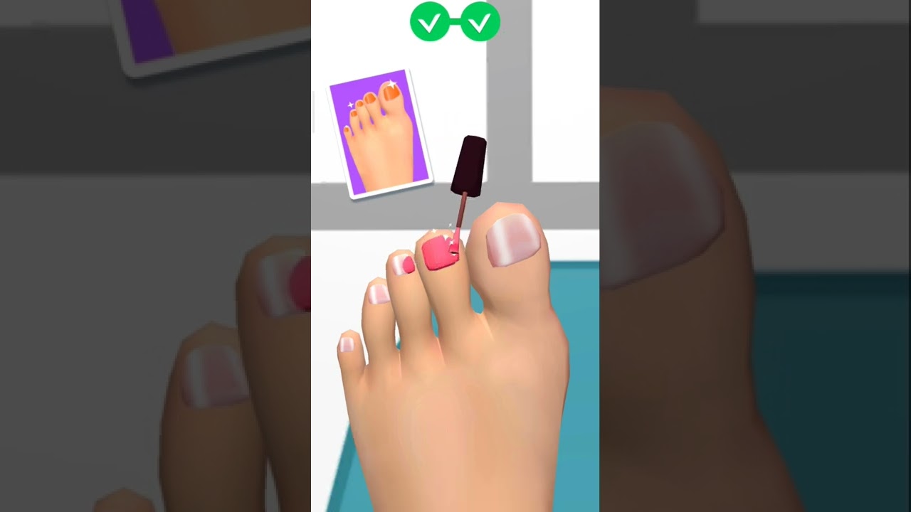 Foot Clinic Asmr Feet Care Game // Mobil Game // 