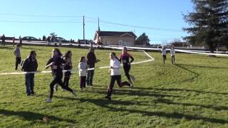 Cross comarcal de Gijón Los Caleros 2013. Infantil femenino