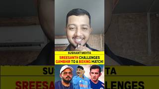 SREESANTH CHALLENGE HARBHAJAN TO A BOXING MATCH ☠️#harbajansingh #fighting #cricket