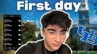 First Day of College Vlog – CS Major Life at University at Buffalo