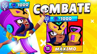 1000🏆 TROFÉUS no COMBATE com a NAJIA no BRAWL STARS!