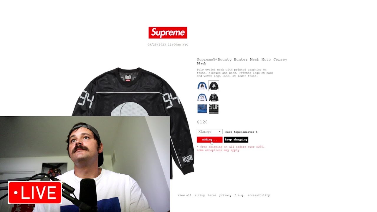 Supreme's BIGGEST Collab of 2023! (Bounty Hunter) - YouTube