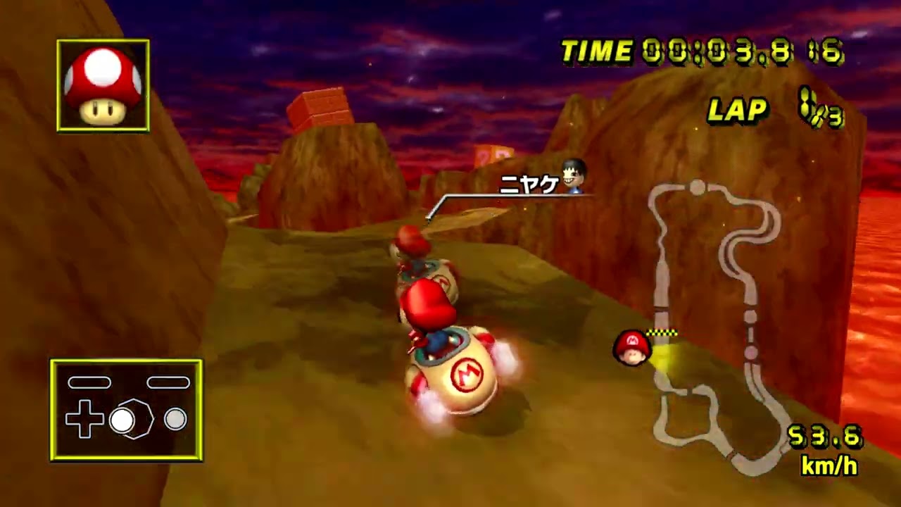 【MKW WR】 Grumble Volcano (Glitch) - 15.497 - Jyran