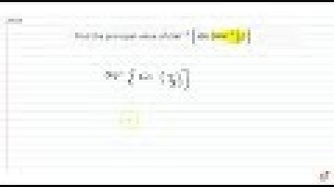 Find the principal value of `cos^(-1){sin\"{\"cos^(-1)1/2\")\"}`