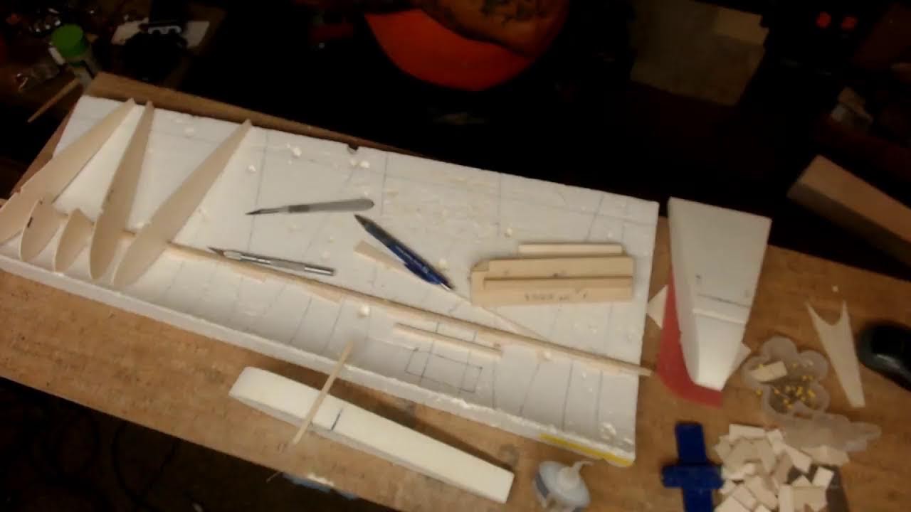 How 2 Building a lost foam wing (1)