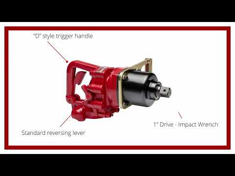 Joint Zone 16IW 1" Hydraulic Impact Wrench (U/W Capable) (2508 ft-lbs) Video
