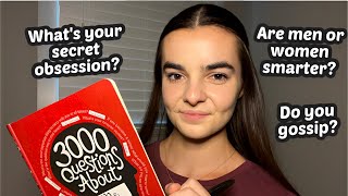 ASMR 1 Hour of Asking You VERY Personal Questions