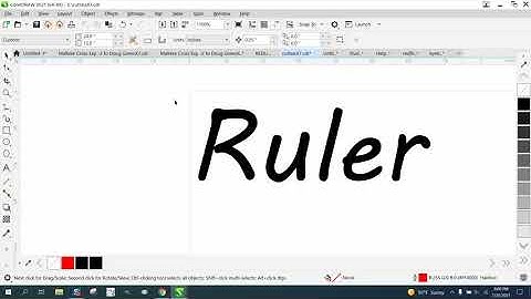 CorelDraw Tips & Tricks Ruler set up and more Part 2