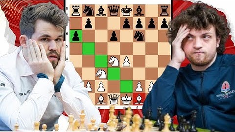 Perfect Chess Game : 128 By Magnus Carlsen vs Hans Niemann #chess #puzzle #chessgrandmaster
