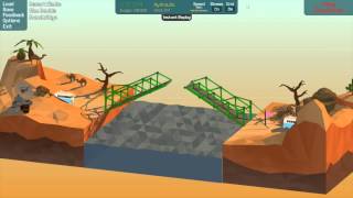 Poly Bridge - 16m Double Drawbridge