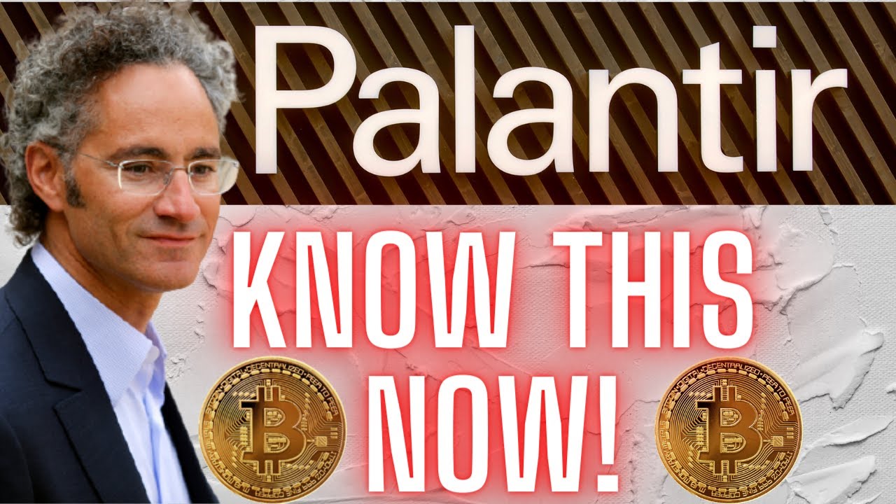 PLTR stock NEWS! Palantir invests in Blockchain technology for  Cryptocurrencies!