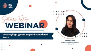 "Leveraging Cypress Beyond Functional Tests" with Marie Drake | visual testing using cypress screenshot 1