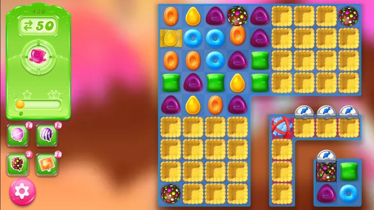 Candy Crush Jelly Saga level #430 - YouTube