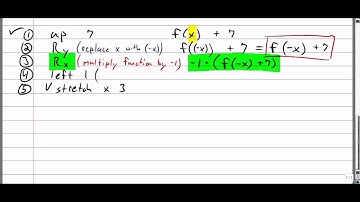 applying multiple transformations