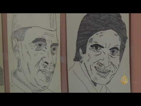 هذا الصباح-هندي يستخدم آلة الطباعة وسيلة للرسم