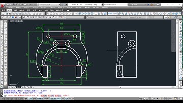CAD实例讲解：如何绘制一个动物面具的图形？初学者学习的知识点