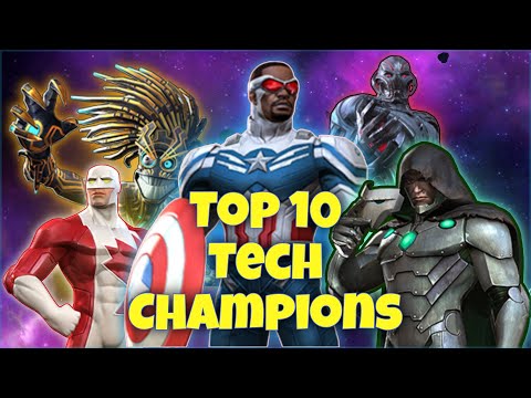 Top 10 Tech Champions #mcoc #top10