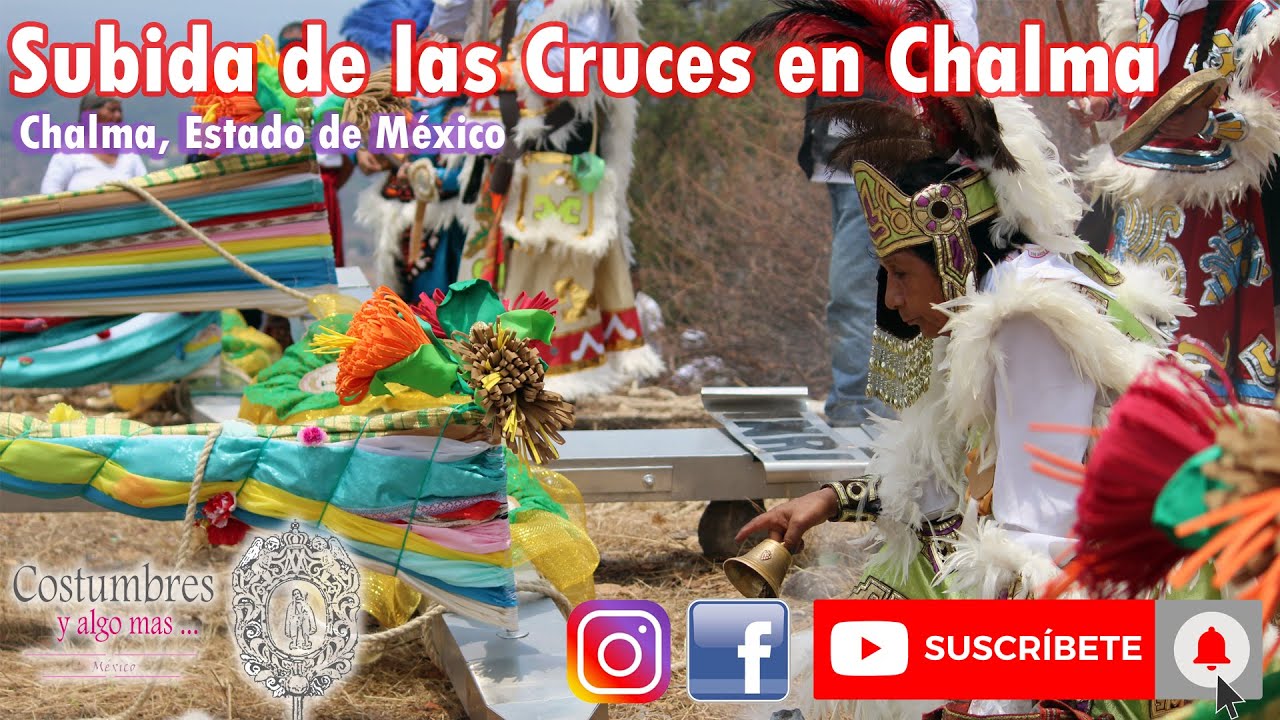 Subida de las Cruces en Chalma
