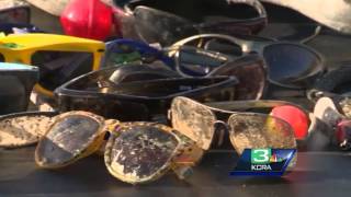 Folsom Lake's dropping water level reveals 'hidden treasures'