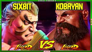 Sf6 Sixbit (e.honda) Vs Kobayan (zangief)💥messatsu!💥スト6💥street Fighter 6