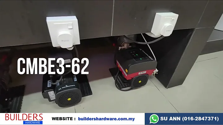 Worried pipe bursting, inconsistent pressure and noise level? Grundfos CMBE3-62 is your solution