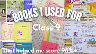 Best Books for Class 9 CBSE📚 |Reference Books I used in my 9th grade|Score 96%+ using them #bestbook