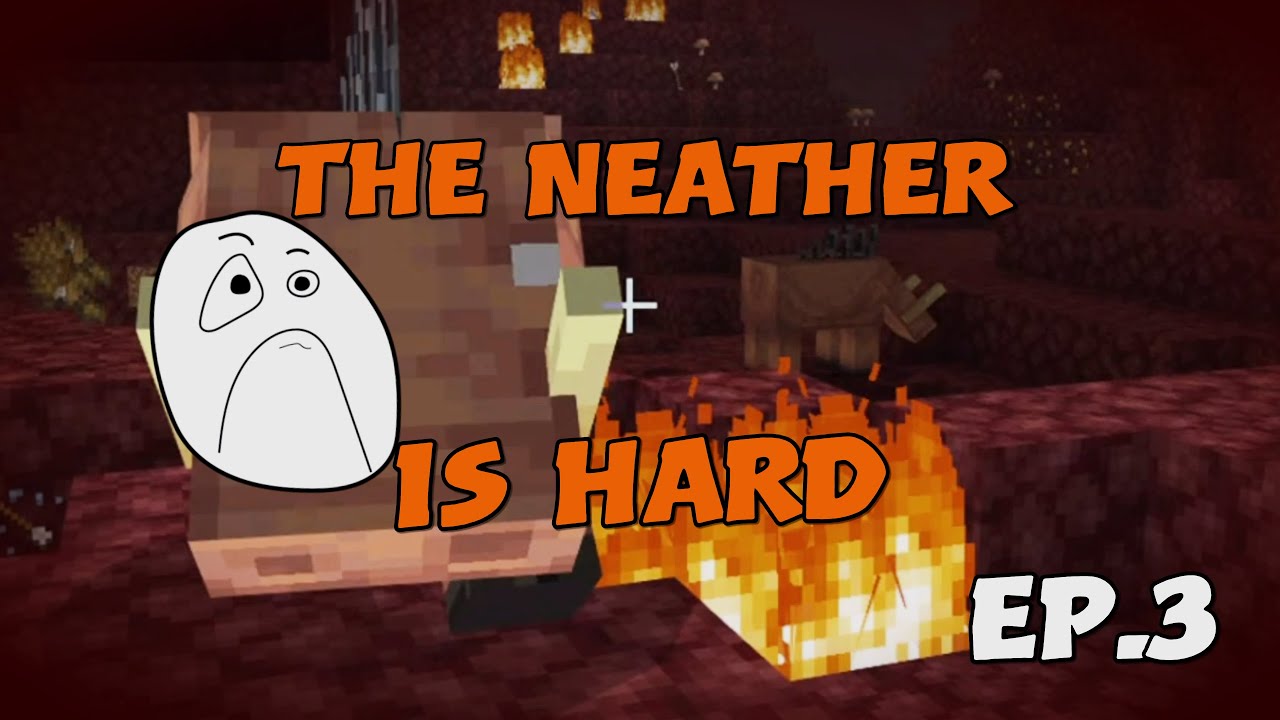I went to the nether. Episode 3. - YouTube